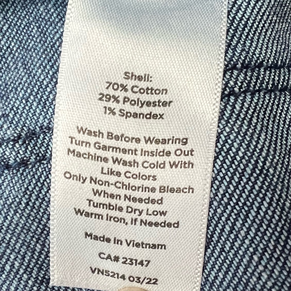 Talbots Alluring Animal Slim Ankle Jeans 2P 2 Petite - Picture 5 of 9